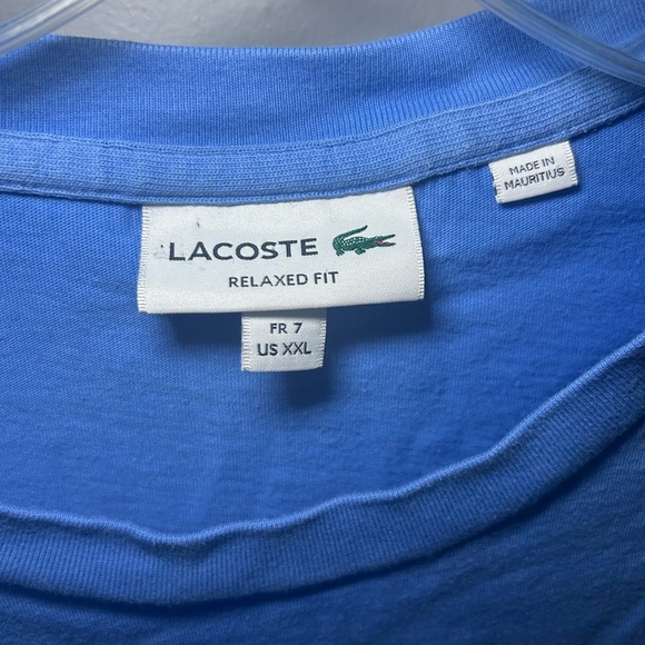 Lacoste cropped boxy "Club Lacoste" T-shirt - Picture 2 of 7